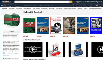 Autorenseite Helmut B. Gohlisch bei Amazon